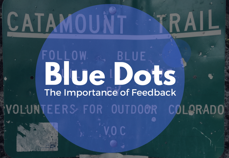Blue Dots - The Importance of Feedback